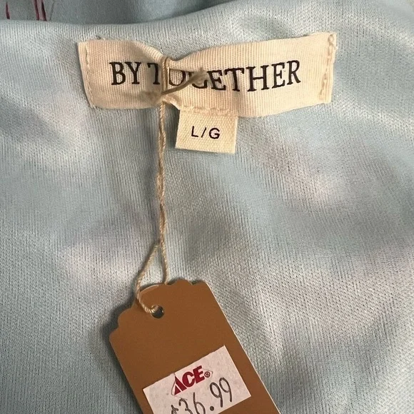 By Together Blue Floral Spaghetti Strap Mini Dress - Picture 4 of 6